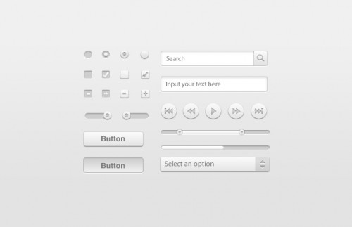 Grey UI Pack